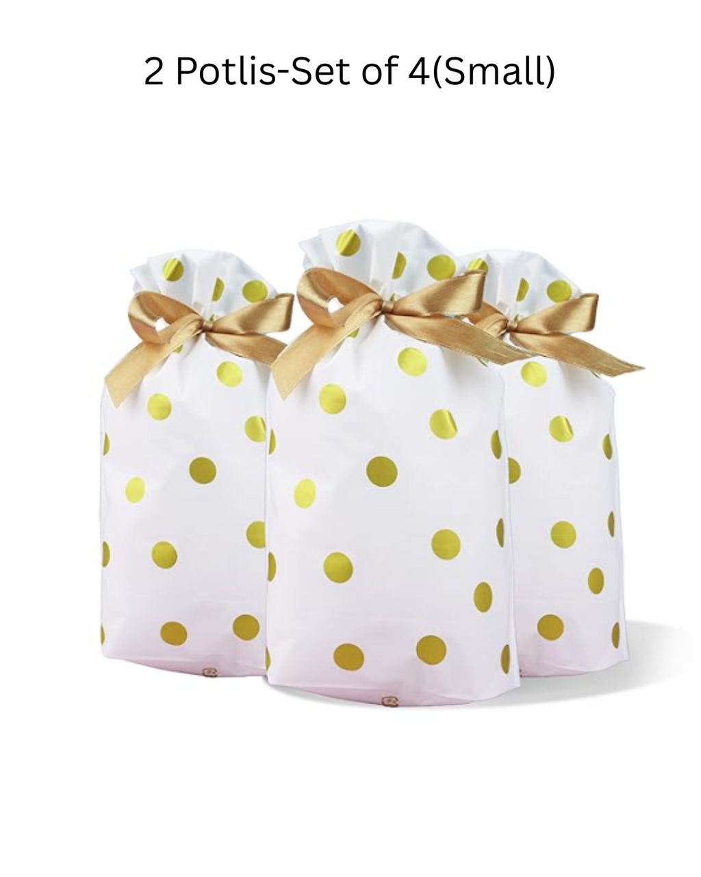 Potlis | Set of 4 (RawLush-Small Jars)