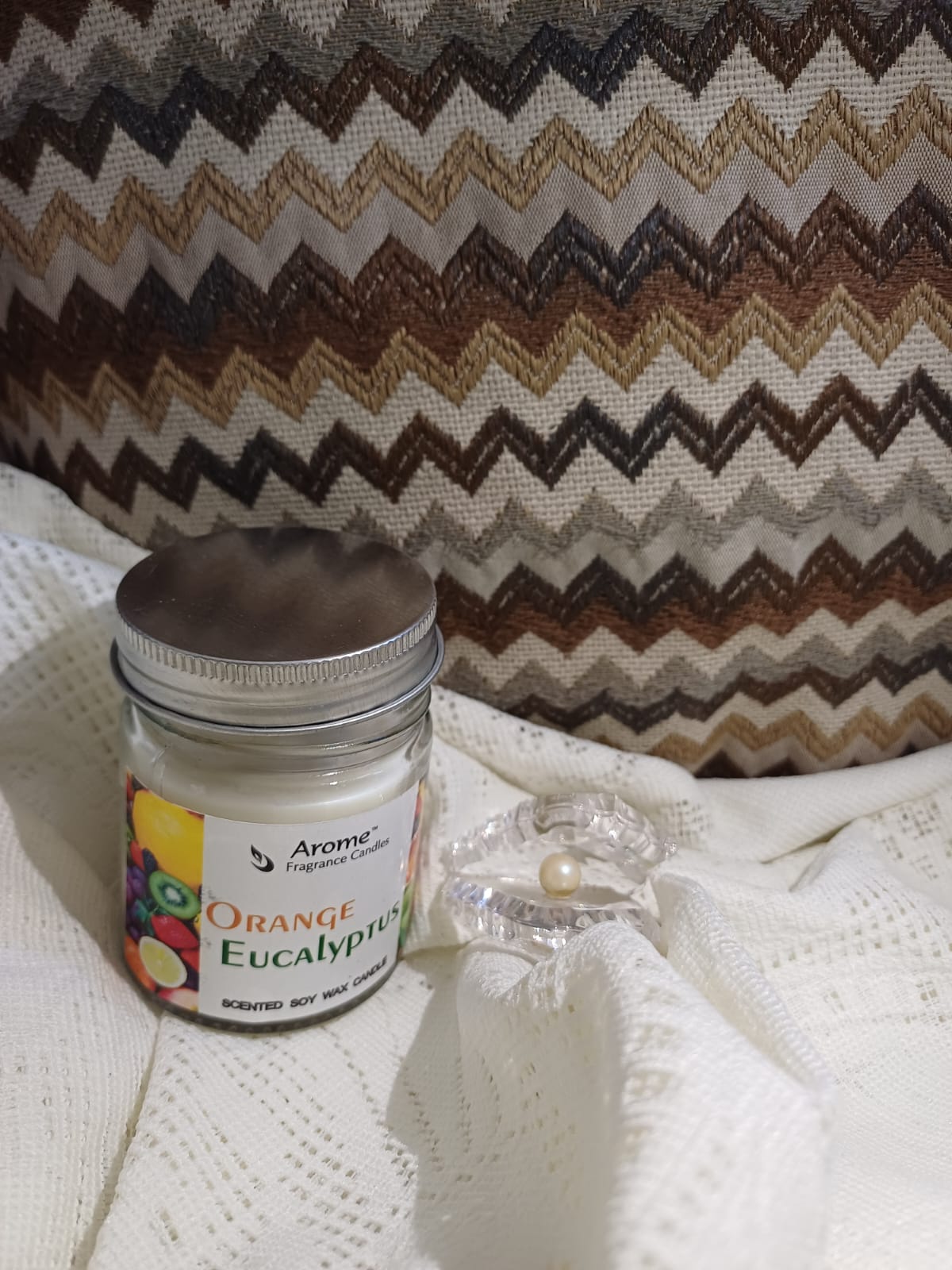 Orange Eucalyptus Soy Jar